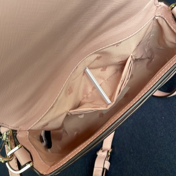 Kate Spade Staci Square Crossbody Chalk Pink - Picture 10 of 16